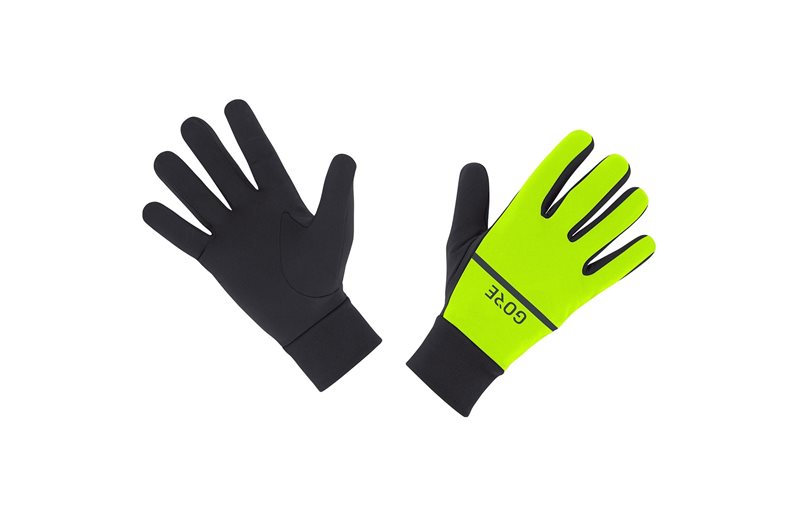 Juoksuhanskat GOREWEAR R3 Gloves Neon Yellow/Black