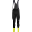 Pyöräilyhousut GoreWear Spinshift Thermo Bib Tights+ Mens Black/Neon Yellow