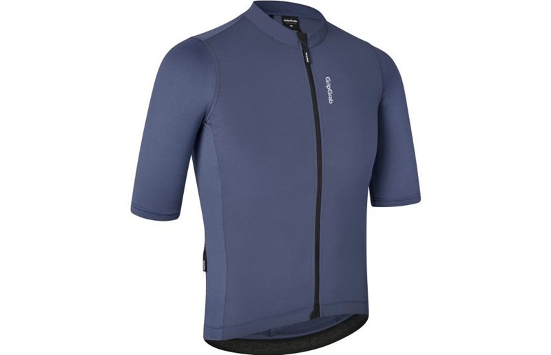 Sykkeltrøye GripGrab RIDE Short Sleeve Jersey Navy Blue