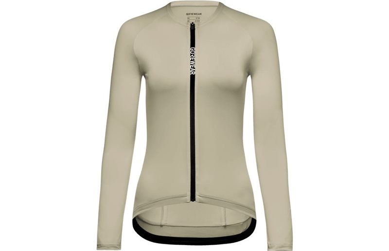Pyöräpaidat GOREWEAR Spinshift Pitkähihainen Paita Naisille Tech Beige