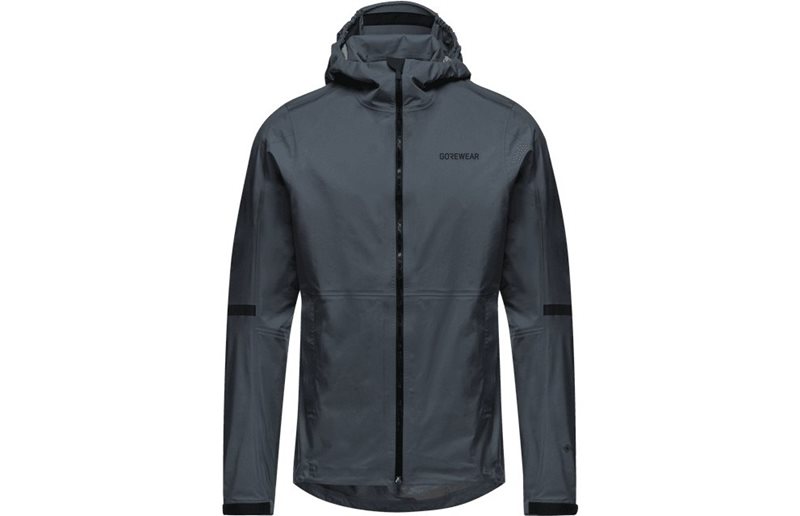 Pyörätakki GOREWEAR Lupra GORE-TEX 2.0 Hupparitakki Miehille Lab Graphite