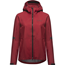 Cykeljacka GOREWEAR Lupra GORE-TEX 2.0 Hooded Jacket Womens Utility Red