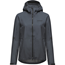 Pyörätakki GOREWEAR Lupra GORE-TEX 2.0 Hupparitakki Naisille Lab Graphite