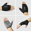 Sykkelhansker GripGrab PACR InsideGrip™ Short Finger Summer Gloves Black