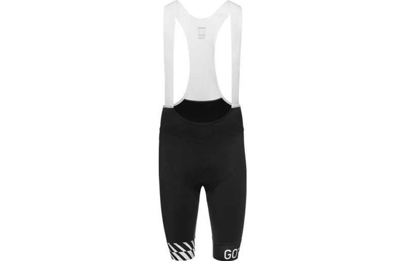 Pyöräshortsit GOREWEAR Swiftride Optical Bib Shorts Miehille Musta