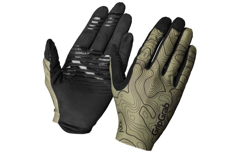 GripGrab Rebel Pitkäsormiset kesäpyöräilyhanskat Olive Green