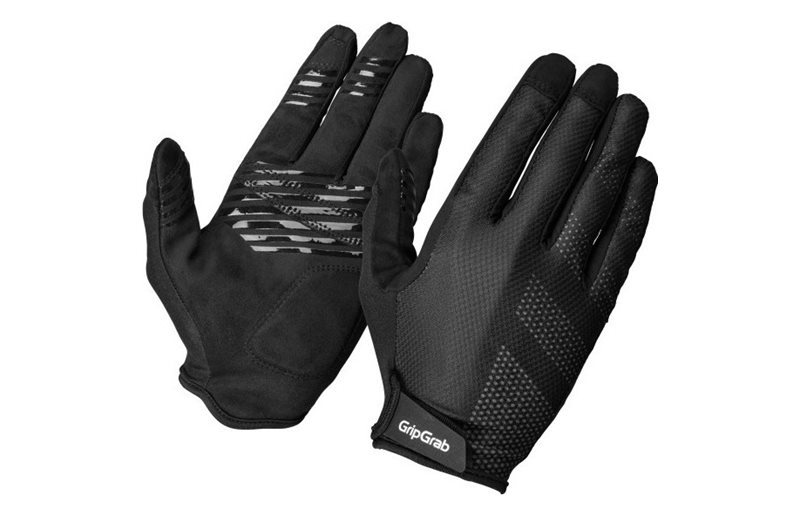 GripGrab RIDE Lite Pitkäsormiset kesäpyöräilyhanskat Black