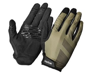 Cykelhandskar GripGrab RIDE Lite Padded LF Summer Olive Green