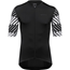 Pyöräilypaita GOREWEAR Swiftride Optical Jersey Miehille Musta/Valkoinen