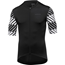 Pyöräilypaita GOREWEAR Swiftride Optical Jersey Miehille Musta/Valkoinen