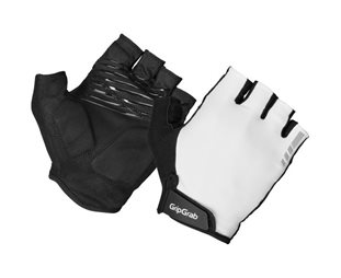 GripGrab RIDE Vadderade Kortfingrade Sommarhandskar White