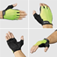 GripGrab RIDE Pehmustetut lyhytsormiset kesäpyöräilyhanskat Yellow Hi-Vis