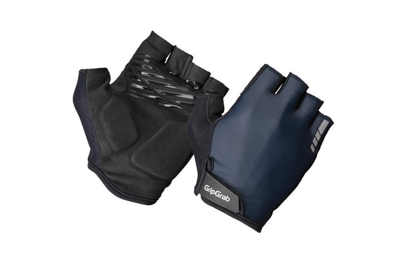 Pyöräilyhanskat GripGrab RIDE Padded Short Finger Summer Navy Blue