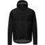 Pyöräilytakki GOREWEAR Fernflow Hooded Windbreaker Miehille Musta