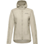 Pyöräilytakki GOREWEAR Fernflow Hooded Windbreaker Naisille Tech Beige