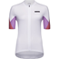 Pyöräilypaita GOREWEAR Spirit Triangles Jersey Naisille Valkoinen/Lab Red