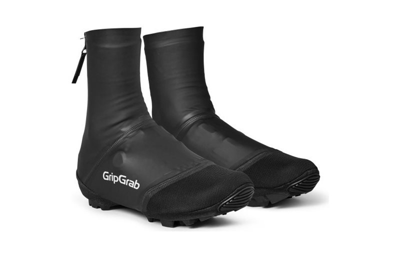 Skoovertræk GripGrab PACR Waterproof Gravel Black