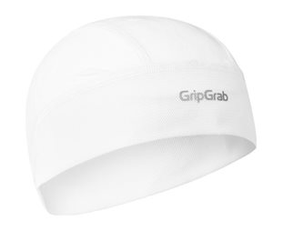 Pyörämyssy GripGrab Skull Cap UPF 50+ Kevyt Kesä Valkoinen