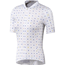 Pyöräilypaita Adidas Tempo 3-Stripes Mosaic W Valkoinen