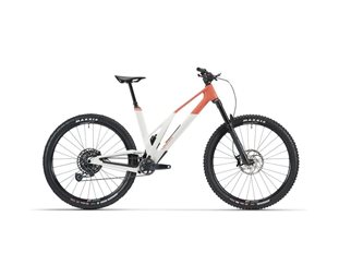 Heldämpad MTB Unno DASH Elite Living Coral/Eggwhite