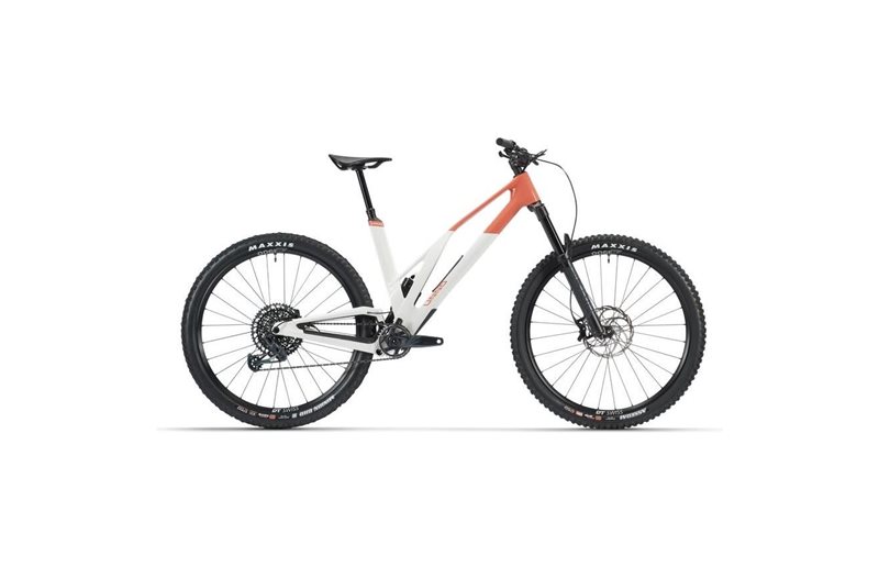 Fulldempet MTB Unno DASH Elite Living Coral/Eggwhite