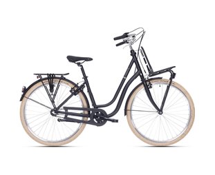 Damesykkel Frappé Flare 3r Black Matt