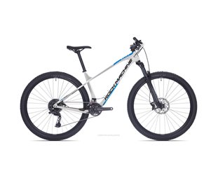 Hardtail MTB Rock Machine Blizz CRB 20-29 Gloss Silver/Blue
