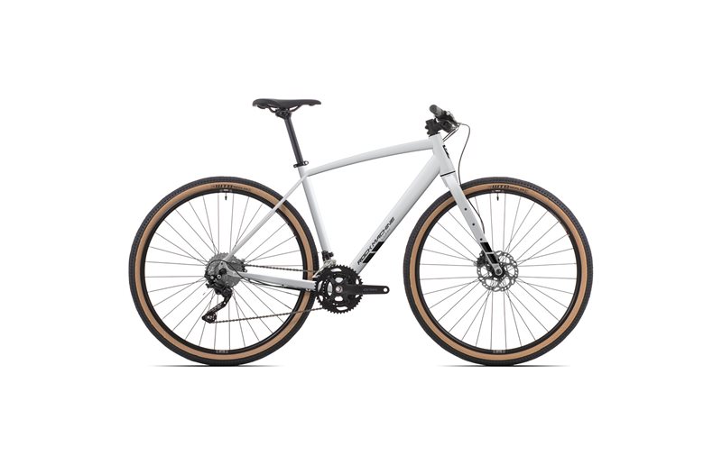 Gravel bike Rock Machine Lukk 20 Flat Bar Matte Limerock Grey