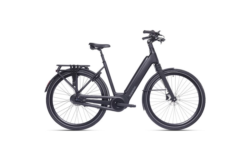 Hybridcykel el Superior eWAY 6.3 AVS Matte Black