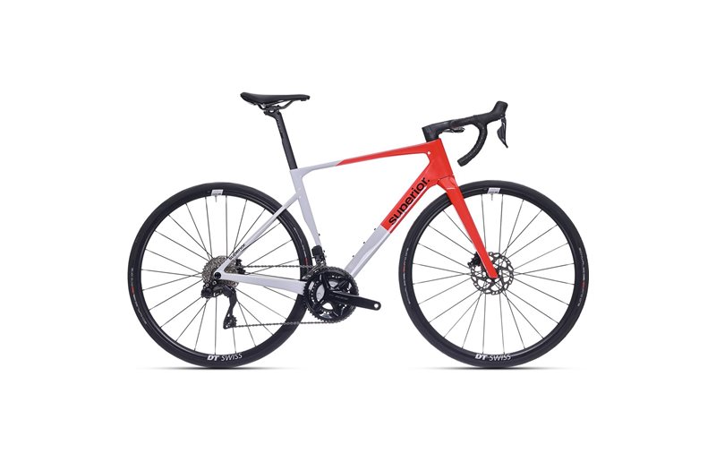 Maantiepyörä Superior XR 9.5 GF Gloss Grey/Red