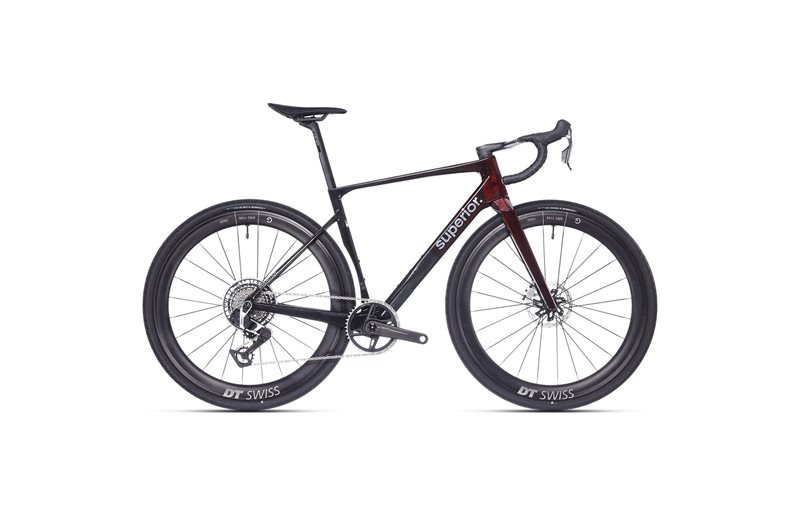 Gravel bike Superior XR 9.9 GR LTD Matte Carbon/Gloss Red