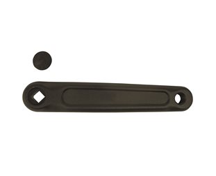Vevarm PowerFactory left 175mm alu diamond Black