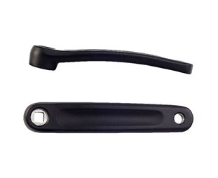 Vevarm PowerFactory left 170mm alu square Black