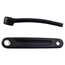 Vevarm PowerFactory left 175mm alu square Black