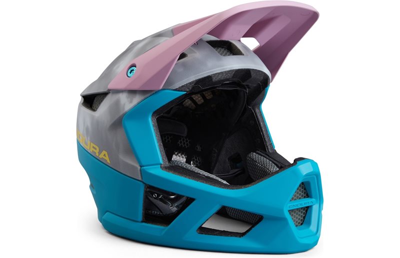 Cykelhjälm Endura MT500 Full Face Dreich Grey