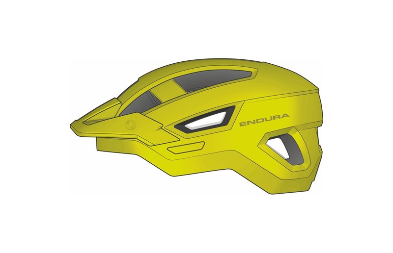 Maastokypärä Endura Hummvee Helmet Lime Green