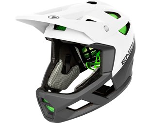 Full Face kypäräkypärä Endura MT500e Helmet White