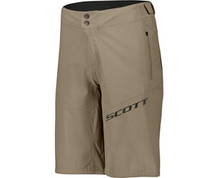 Miesten pyöräilyshortsit Scott Endurance ls/fit w/pad Toast Beige