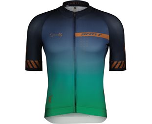 Cykeltröja Herr Scott RC Pro SS Dark Blue/Bread Brown