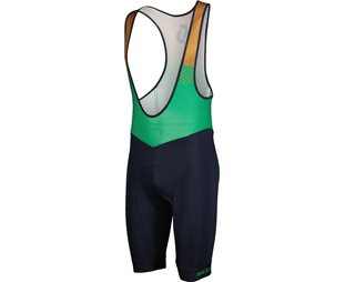 Bib Shorts Herr Scott RC Team ++ Dark Blue/Amazon Green