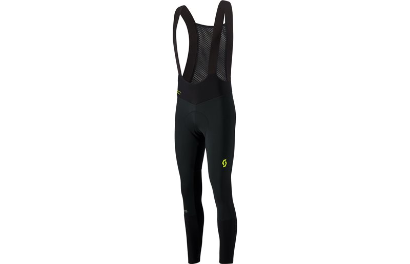 Bib Tights Herr Scott RC Pro Warm GTX +++ Black/Sulphur Yellow