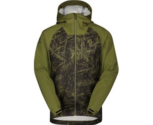 Cykeljacka Herr Scott Trail Storm WP Fir Green/Black