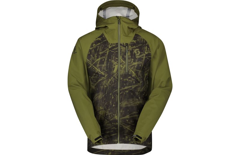 Cykeljacka Herr Scott Trail Storm WP Fir Green/Black