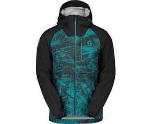 Cykeljacka Herr Scott Trail Storm WP Black/Winter Green