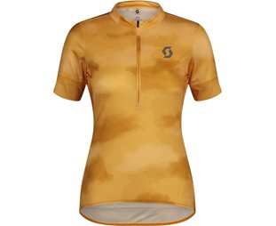 Cykeltröja Dam Scott Endurance 10 SS Biscuit Beige/Sugar Pink