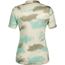 Cykeltröja Dam Scott Endurance 10 SS Cotton White/Miami Green