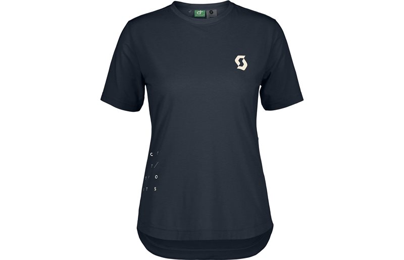 Cykeltröja Dam Scott Trail Vertic DRI SS Dark Blue