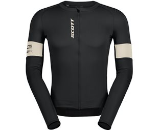 Cykeltröja Herr Scott Endurance Pro LS Black/Cotton White