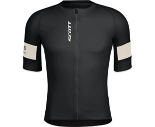 Cykeltröja Herr Scott Endurance Pro SS Black/Cotton White