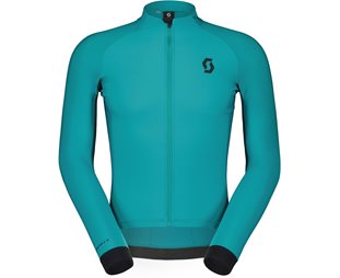 Cykeltröja Herr Scott RC Pro Warm LS Winter Green